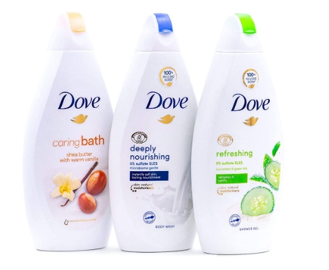 dove menʼs body wash scents