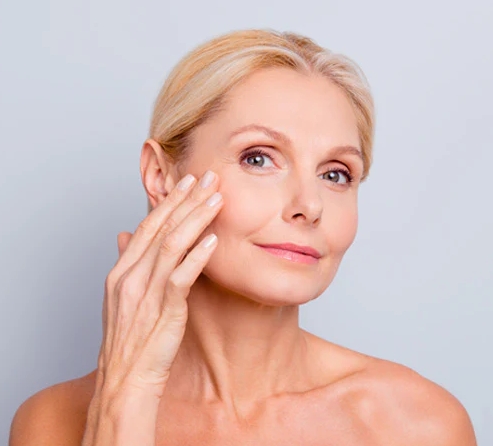 facials for older women