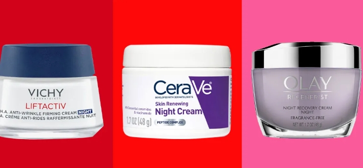 best womenʼs night face cream