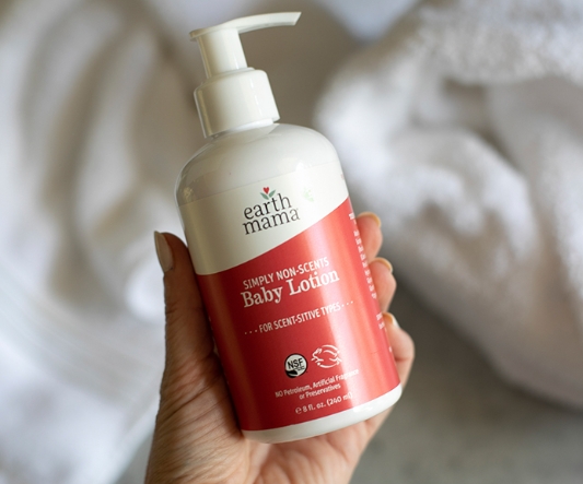 simple baby lotion