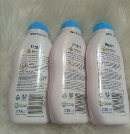 pears baby lotion