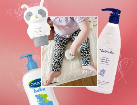 best childrenʼs body lotion